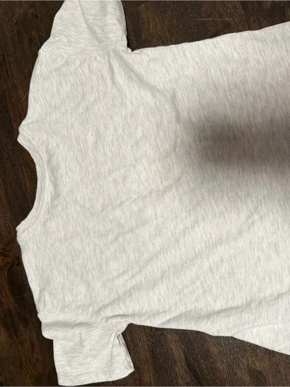 GAP White Heather Tee with Snoopy Hawaii Surf Graphic